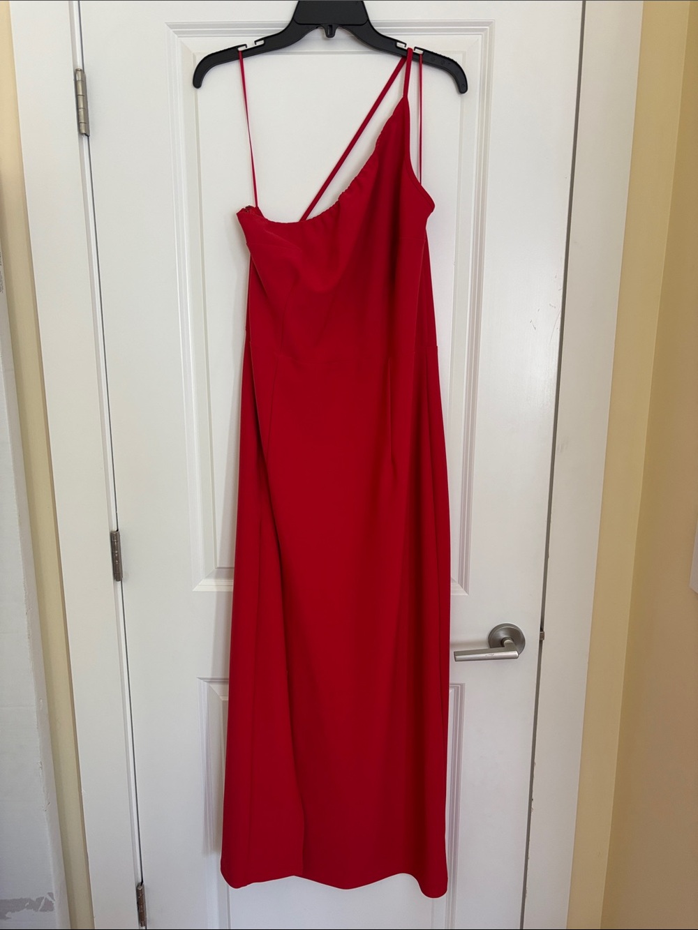 Abercrombie Red One-Shoulder Formal Dress